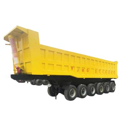 Κίνα H Beam 6 Axle Dump Semi Trailer Truck 50 κυβικά μέτρα Όγκος προς πώληση