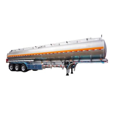 China Groothandel Aluminiumlegering / koolstofstaal Dieselbrandstof tankwagentrailer 40000 liter Te koop