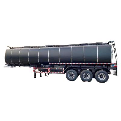 Cina 4 asse 65 Cbm Liquid Asphalt Tanker Trailer Bitumen Trailer in vendita in vendita