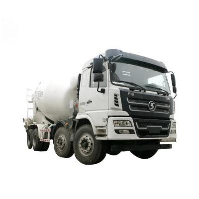 China Mobile Heavy-Duty Shancman 8X4 Chassis Concrete Mixer Truck on-Site Hydraulic Discharge zu verkaufen