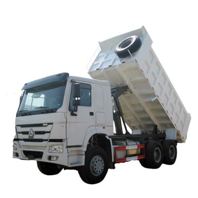 China Structuur Howo Heavy Duty 6x4 High Strength Steel Dump Truck 30 Tons Loading Tipper Truck Te koop