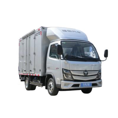 China Foton Aumark S3 1.5 Ton Load Capacity Gasoline Engine Closed Cargo Box Van Trucks For Sale for sale