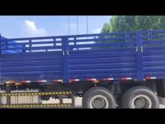 CNHTC fence cargo truck lorry Truck