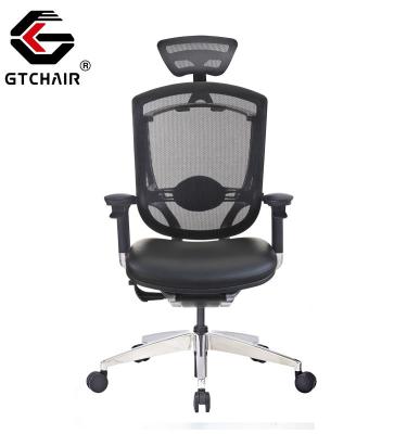 China Leather Lift Chair GTCHAIR Marrit PU Seat Office Chair for sale