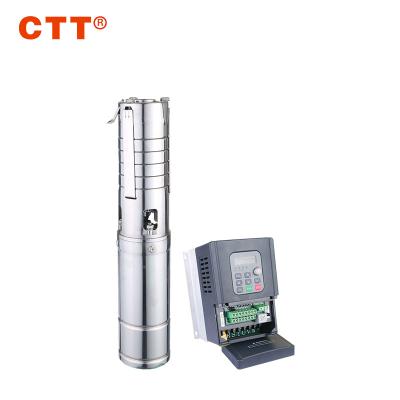 China DC solar submersible solar water pumps for farm irrigation solar submersible water pump 20m3/h for sale