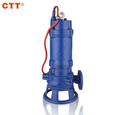 China Sewage Cutting Pump Sewage Pump With Cutting System 5.5 KW Sewage Pump Submersible Water Pump for sale