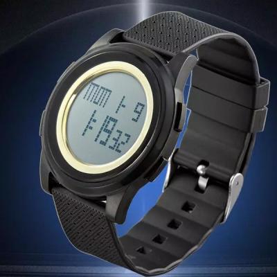 China Minimalist Style Water Resistant Advanced Design Waterproof Dive Digital Watch With Classic Disc Design for sale