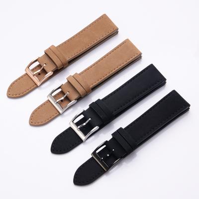 China Fast Version Crazy Horse Genuine Leather Strap for sale