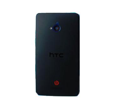 China HTC ONE M7 Battery Back Cover - Black for sale