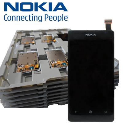 China NOKIA LUMIA 800 Lcd with Compatible Digitizer Touch Screen and Frame for sale