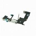 China iPhone 5 Dock Connector Charging Port Flex Cable Ribbon - White for sale