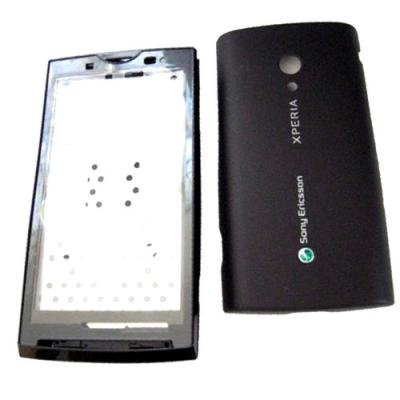 China Sony Ericsson Xperia X10 Black Housing Cover Replacement for sale