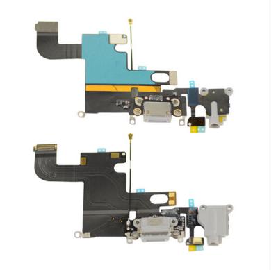 China Cell Phone Parts For iPhone 6 charger Port USB Dock Plug In Connector Flex Cable MOQ:10 PC for sale