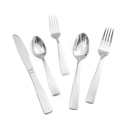 China Viable Factory Direct Creative Western Dinnerware Set Metal Stainless Steel Cutlery Set for sale