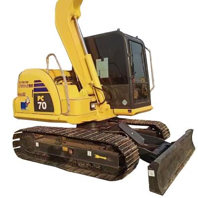 China Easy Operation Shop Used Construction Machinery Used Excavator Low Price Komatsu 70 Excavator for sale