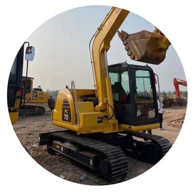 China Easy Operation Quasi-New KOMATSU 70 Excavator Shop Used Excavator Used Construction Machinery Excavator for sale