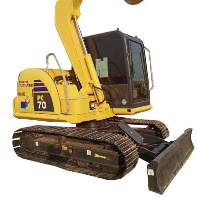 China The lowest shop second hand excavator easy operation price in the whole network used KOMATSU 70-8 second hand construction machinery for sale