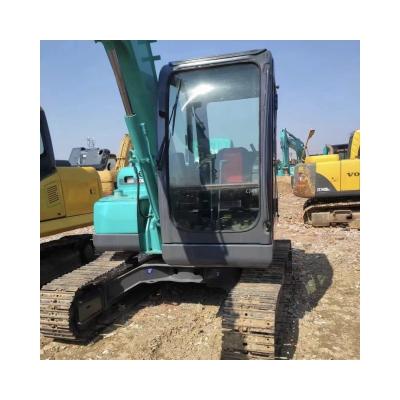 China Machinery Mini Excavator Second Hand Mini Crawler Digger Japan Used Kobelco Sk 75 Earth Moving Excavator With Best Quality for sale