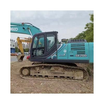 China Earthmoving machinery Mini Excavator Kobelco used excavator kato sk210lc crawler excavator low working hours for sale