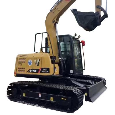 China Used Excavator Shop Sany-75 Excavator Second Hand Excavator for sale