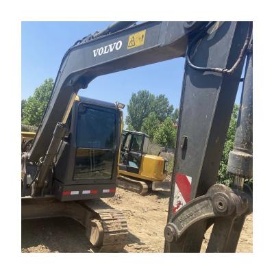 China Earthmoving Machinery Mini Excavator Hot Sale Used Volvo ec80 Crawler Wheel Excavator for sale