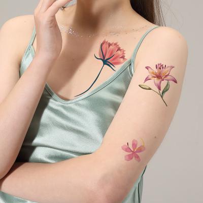 China Wholesale Custom Temporary Tattoo Sticker 3D Body Art Tattoo Sticker Water Transfer Body Temporary Tattoo for sale