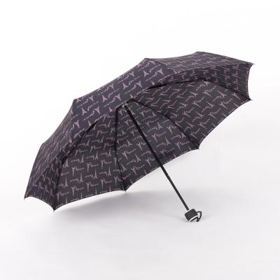 China Standard size sun and rain 3 fold umbrella manufacturer China for sale