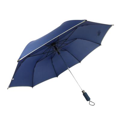 China BIG Size 2 Fold Golf Umbrella EVA/ Foam Handle Auto Open 28 Inch 2 Fold Umbrella for sale