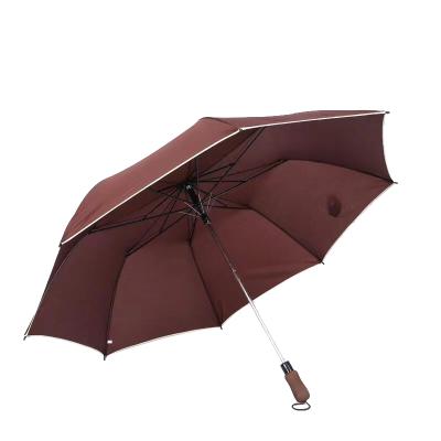 China BIG Size 2 Fold Golf Umbrella EVA/ Foam Handle Auto Open 28 Inch 2 Fold Umbrella for sale