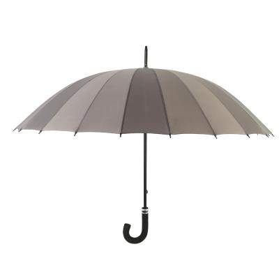 China 24 Ribs Windproof Portable Custom Logo Printing Straight Umbrella In Warehouse For Sale OEM ODM for sale