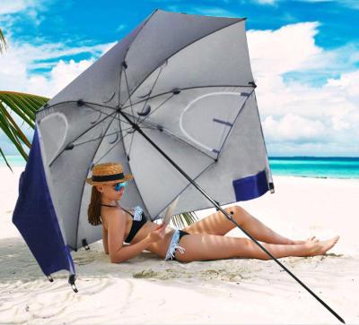 China Hot Selling polyester Fishing, Fiberglass Beach Umbrellas,Top Quality design Beach Umbrella Tent Custom Printed Beach Umbrella for sale