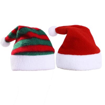 China COMMON Pet Christmas Hat Velvet Festival Headdress for Cats and Dogs for sale