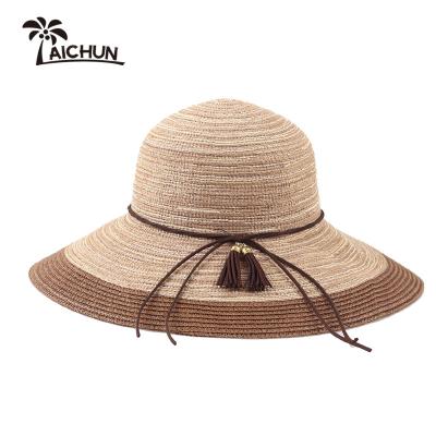 China Best Quality Materials Straw Bucket Hat Simple Design Straw Sun Hats of Character 2021 for sale