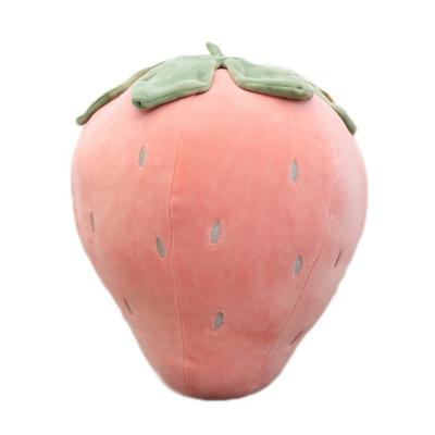 China New Cotton Fruit Strawberry Pineapple Tile Stocked Plush Toy For Sleeping for sale