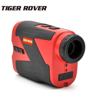 China Tiger Rover Professional Laser Golf Rangefinder with Pinsensor/Tilt Compensation Rechargeable Lithium Battery/JOLT/1200M 107*73*40mm for sale