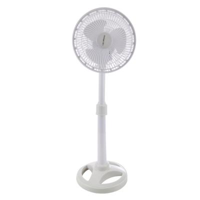 China Household Adjust-height 10inch High Wind Oscillating Electric Stand Fan for sale