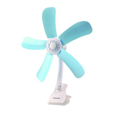 China 2021Hot Selling Household 5 Blades Cooling Plastic Minil Clip Fan for sale