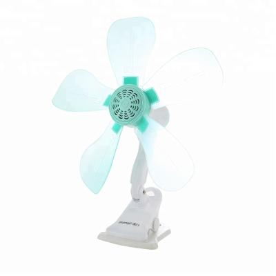 China Household Indonesia Hot Sale 5Blades Mini Plastic Clip Fan With Multi-Angle for sale