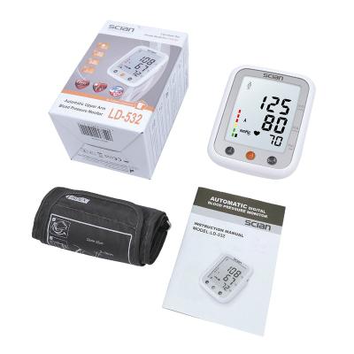 China SCIAN LD-532 Homecare Digital Metal Arm Medical Automatic Blood Pressure Monitor for sale