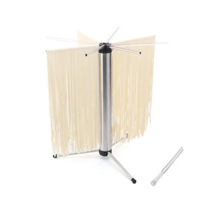 China Stylish Easy Detachable Noodle Spaghetti Transfer Stocked Drier Rack for up to 6 Pounds Folding Homemade Noodle Pasta Drying Rack for sale