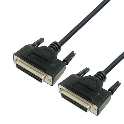 China Industrial Equipment D-SUB 25Pin Female To Female Cable, 25Pin DB Cable, D-SUB 25P Cable for sale