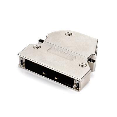 China Industrial Equipment HPDB 50P Male Solder Or IDC Type Zinc Shell Right Angle Outlet With Spring Latch, 50Pin Socket, MDR 50Pin Male SCSI II Connector for sale