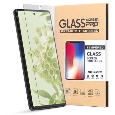 China 3D Flat Full Coverage 9H 2.5D Tempered Glass Screen Protector For Google Pixel 6 With Retail Package for sale