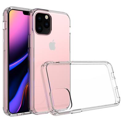 China High Protective Shock Absorption Cover HD Clear Bumper Case For iPhone 11 Pro Max Crystal Clear Protective Slim Soft TPU Flexible Silicone for sale