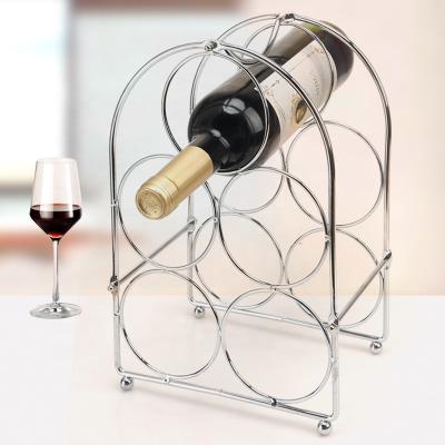 China Other household wire wine electroplating rack for sale