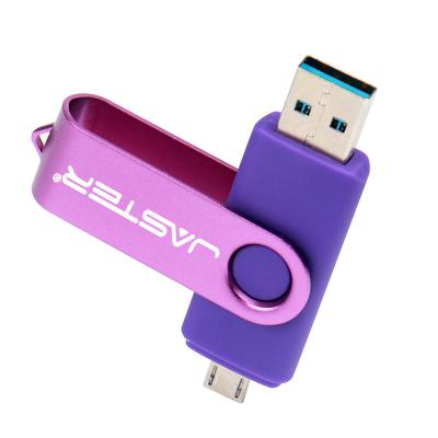 China JASTER OTG USB Metal Flash Drive For New Smartphone/Tablet/PC Usb 3.0 Pendrive 8GB 16GB 32GB 64GB 128GB for sale