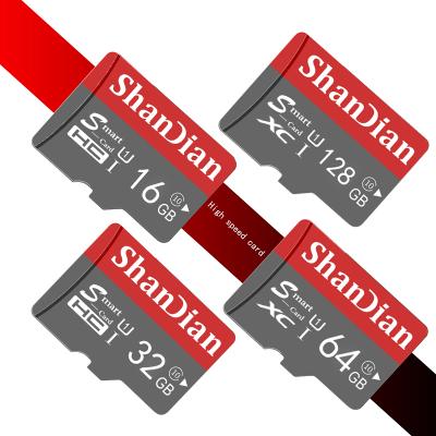 China SHAN DIAN SD/TF Card Ultra Mini Smart Card 128GB 64GB TF Memory 32GB 16GB 8GB Memory 32GB 16GB 8GB Reader SD Card for Phone and PC for sale