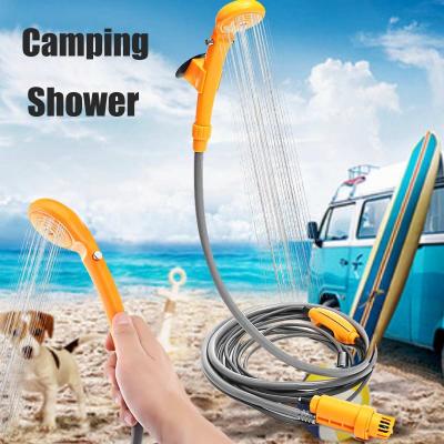 China Portable Premium 12v Car Shower Kit Camp Outdoor Shower Hand Held Outdoor Camping Shower for sale