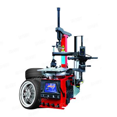 China Automatic Tire Scraper Automotive Tire Repair Explosion Proof Tire Stripping and Removing Machine with Auxiliary Arm Deluxe Type for sale