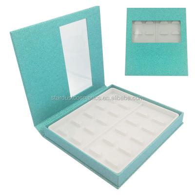 China OEM Logo Packaging Lash Package Eyelash Box Private Label Thick Custom Magnetic Lick Book for sale